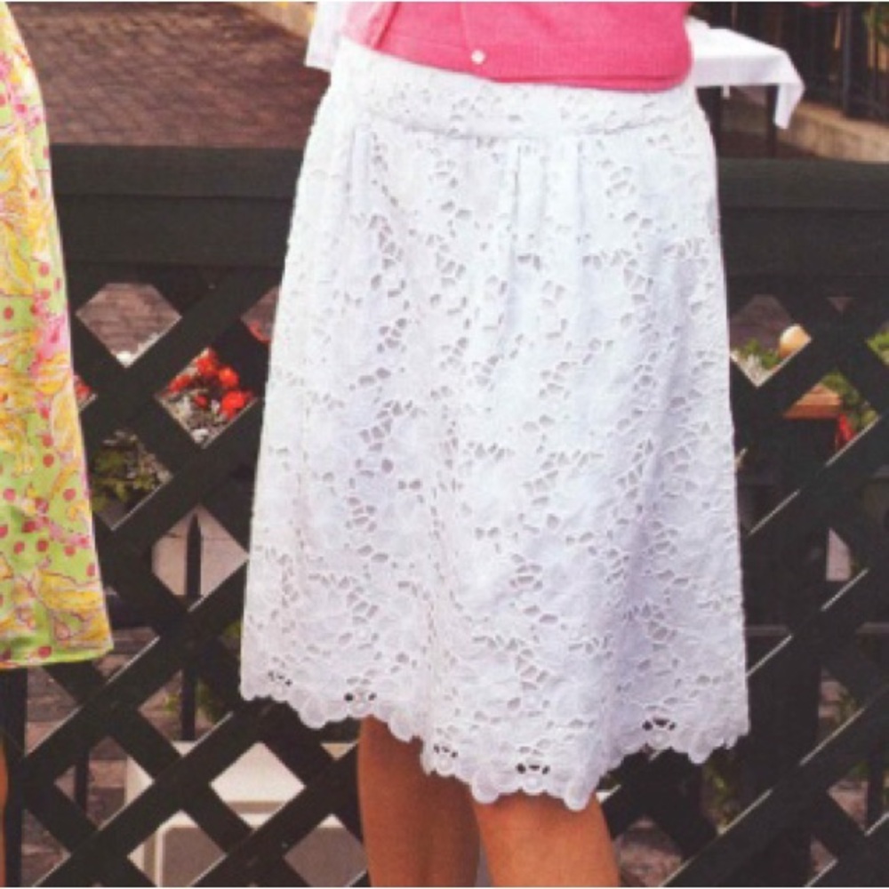LILLY PULITZER Floral Skirt
